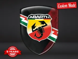 Fiat Abarth Vinilos Auto Universales Estrella Estilo Minimalista
